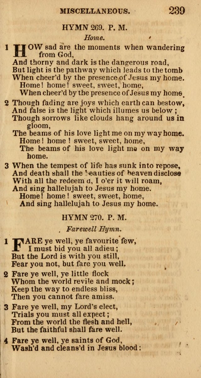 The Camp-Meeting Chorister: or, a collection of hymns and spiritual songs, for the pious of all denominations. To be sung at camp meetings, during revivals of religion, and on other occasions page 241