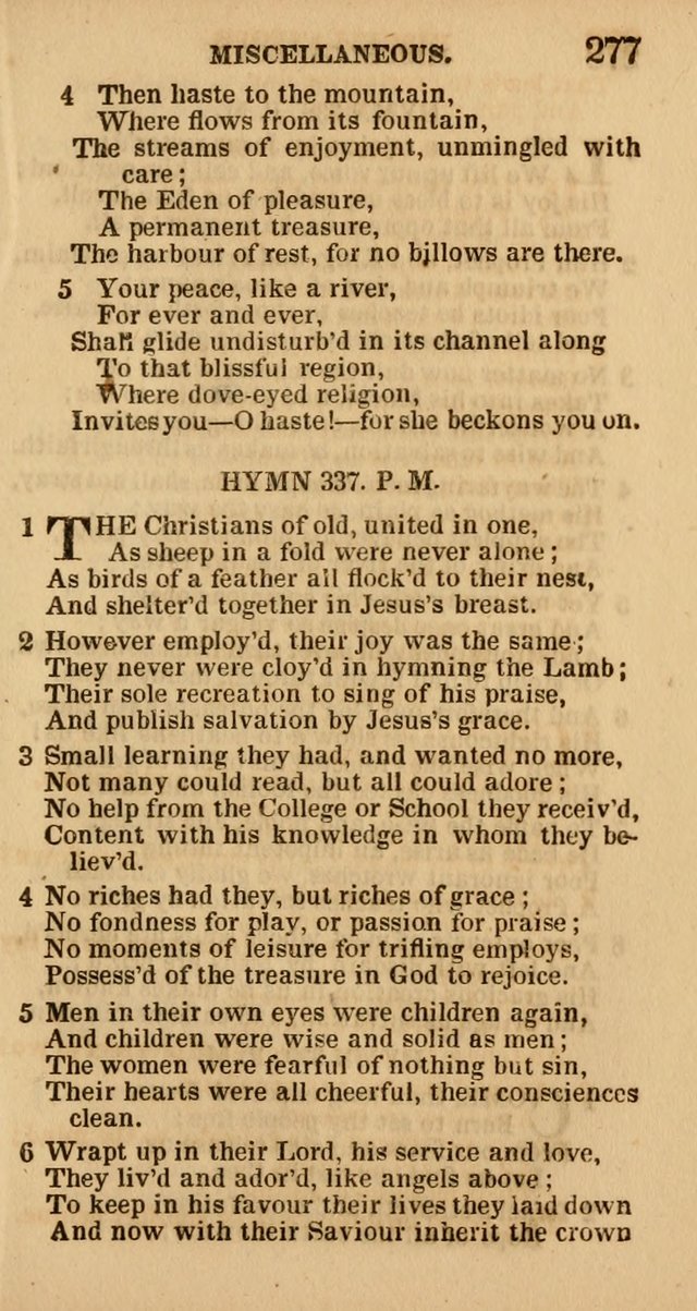 The Camp-Meeting Chorister: or, a collection of hymns and spiritual songs, for the pious of all denominations. To be sung at camp meetings, during revivals of religion, and on other occasions page 279