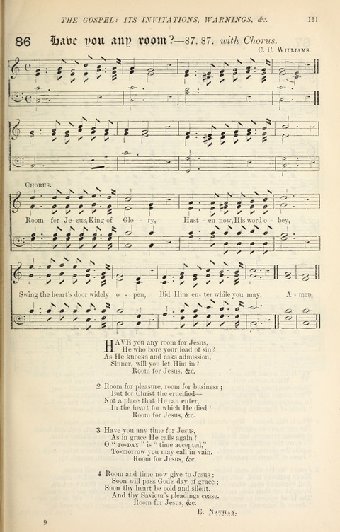 The Congregational Mission Hymnal: and Week-night service book page 109