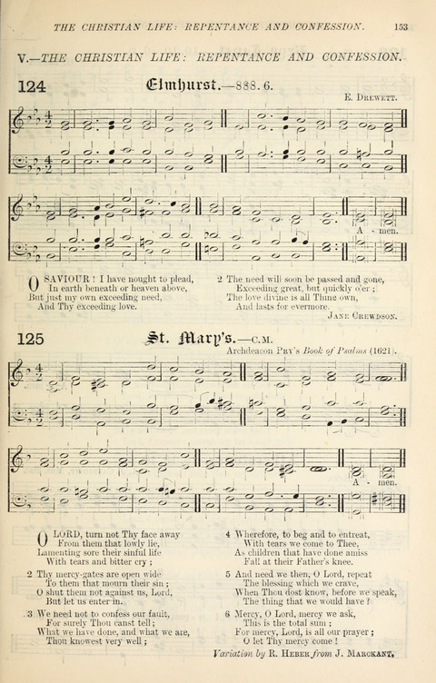 The Congregational Mission Hymnal: and Week-night service book page 147