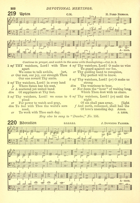 The Church Missionary Hymn Book page 200