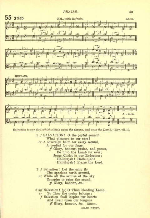 The Church Missionary Hymn Book page 51