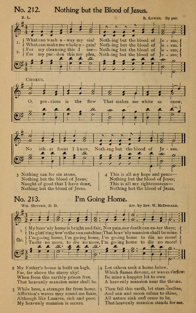 Christian Melodies: the new song book, for church, evangelistic, Sunday-school and Christian endeavor services page 187