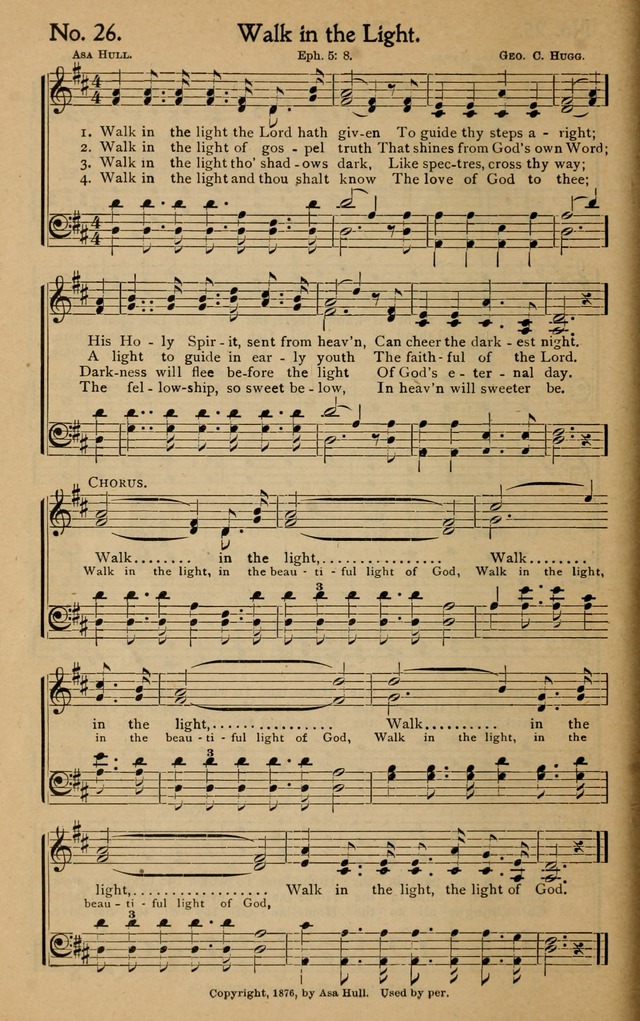 Christian Melodies: the new song book, for church, evangelistic, Sunday-school and Christian endeavor services page 33