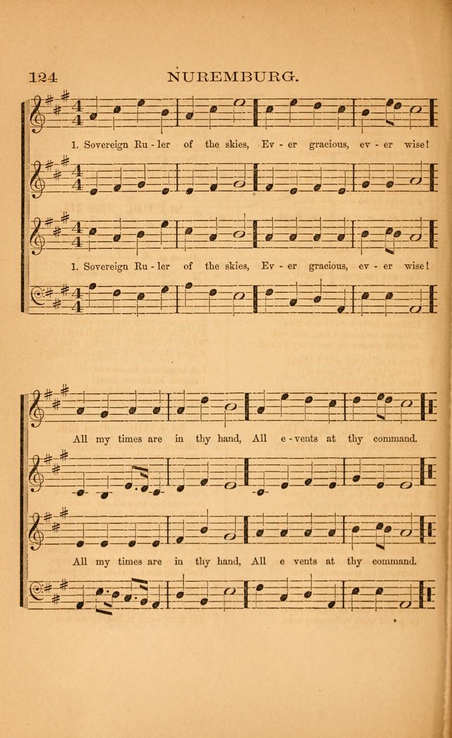 Church music: with selections for the ordinary occasions of public and social worship, from the Psalms and hymns of the Presbyterian Church in the United States of America page 124