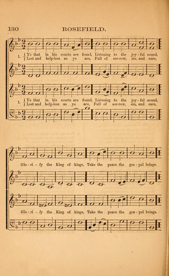 Church music: with selections for the ordinary occasions of public and social worship, from the Psalms and hymns of the Presbyterian Church in the United States of America page 130