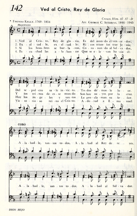 Cántico Nuevo: Himnario Evangelico page 158
