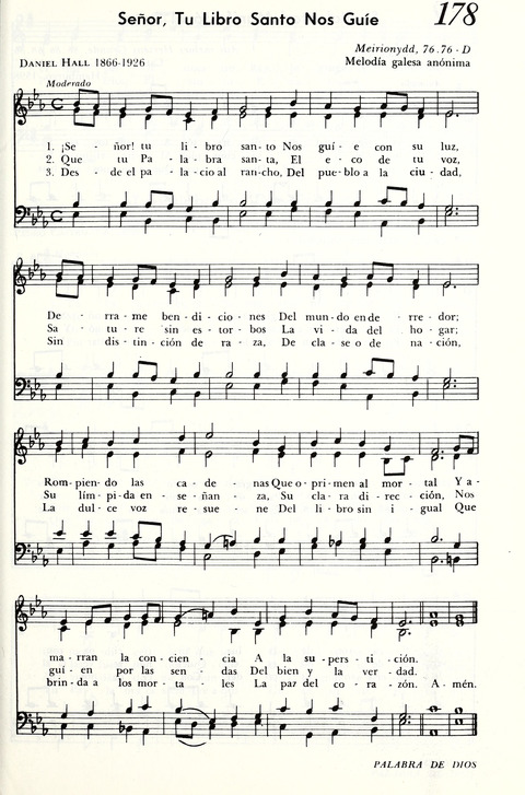 Cántico Nuevo: Himnario Evangelico page 195