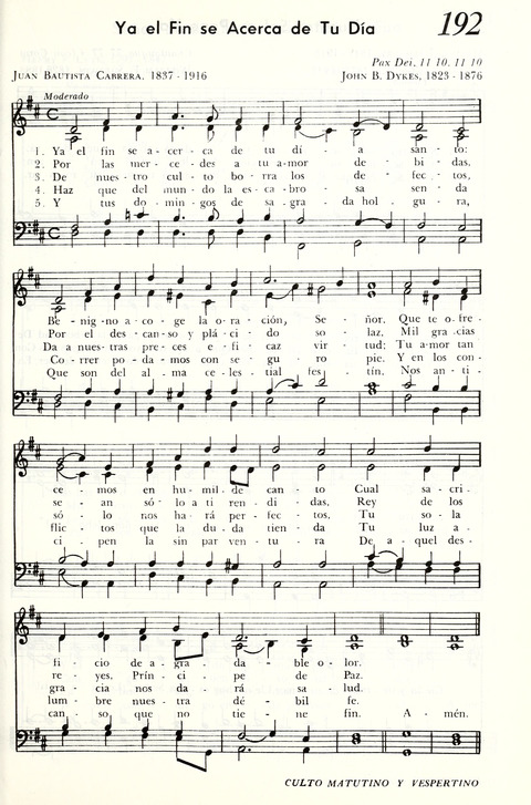Cántico Nuevo: Himnario Evangelico page 209
