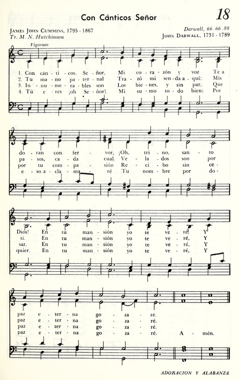Cántico Nuevo: Himnario Evangelico page 29