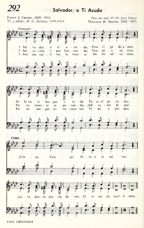 Cántico Nuevo: Himnario Evangelico page 310