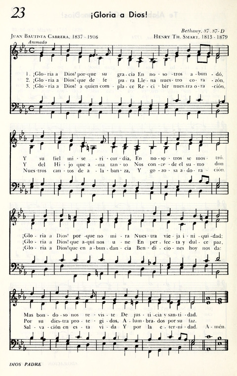 Cántico Nuevo: Himnario Evangelico page 34