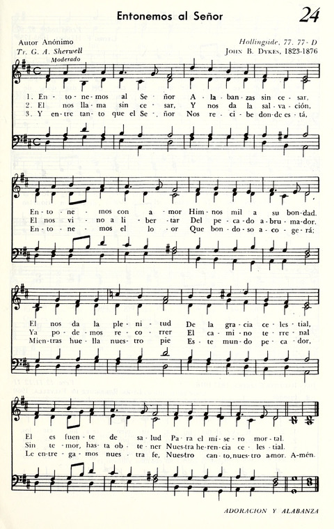 Cántico Nuevo: Himnario Evangelico page 35