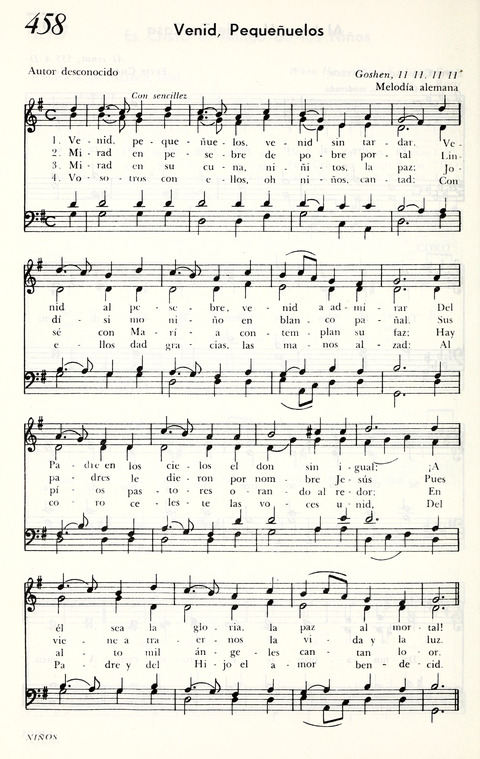 Cántico Nuevo: Himnario Evangelico page 486