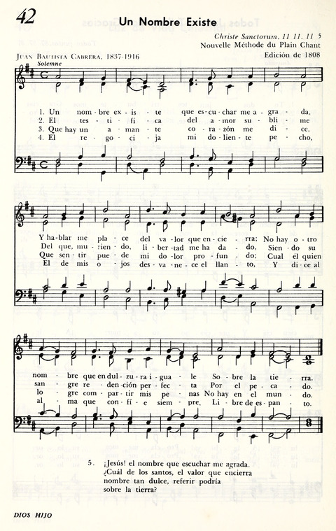 Cántico Nuevo: Himnario Evangelico page 54