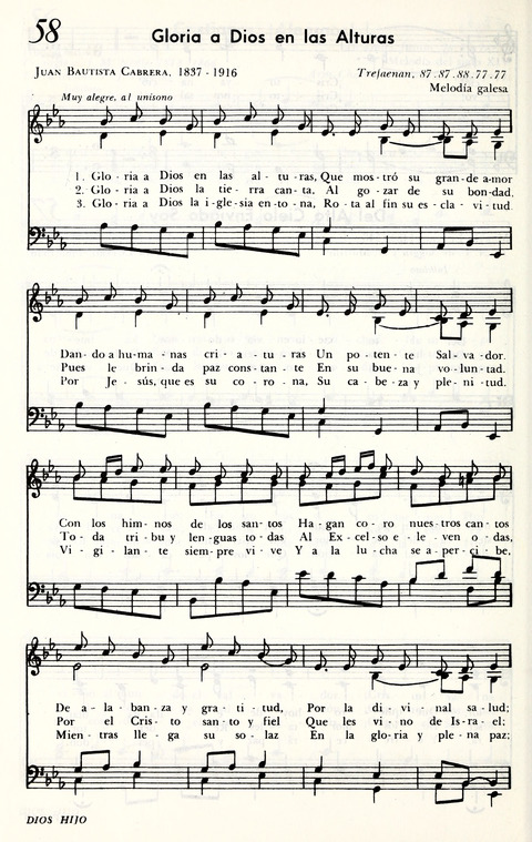 Cántico Nuevo: Himnario Evangelico page 70