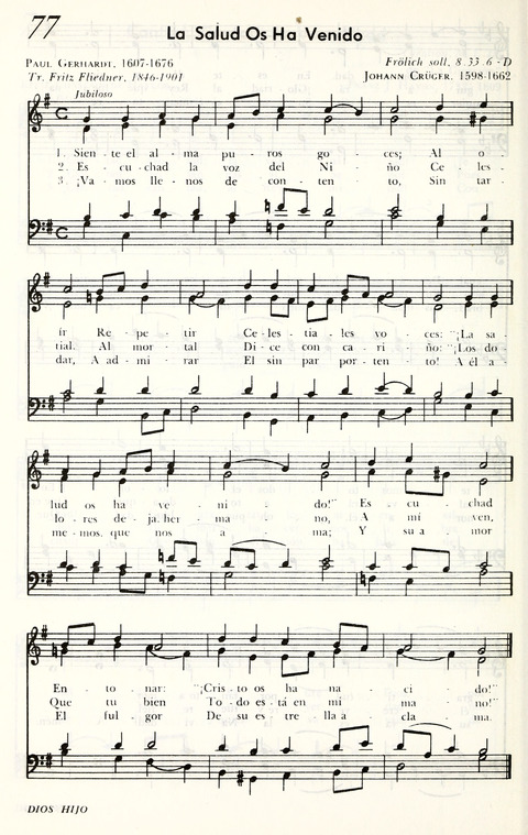 Cántico Nuevo: Himnario Evangelico page 92