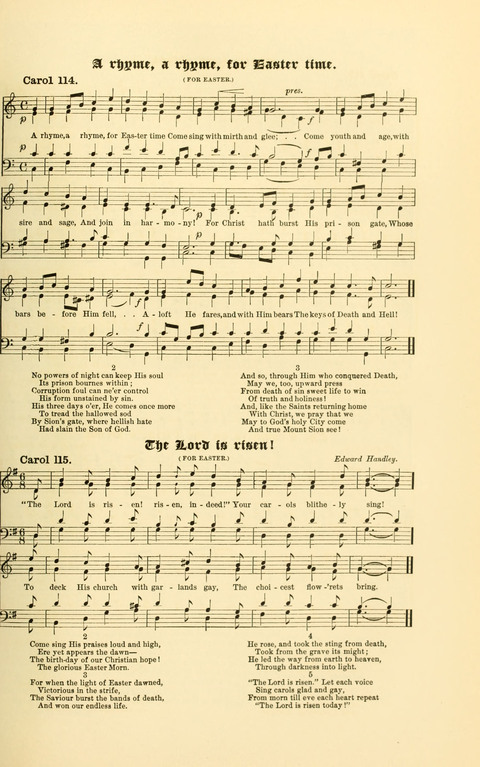Carols Old and Carols New: for use at Christmas and other seasons of the Christian year page 105