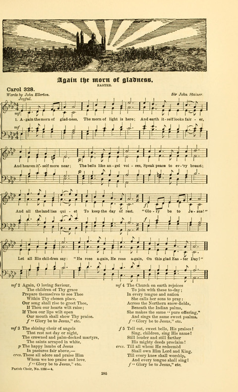 Carols Old and Carols New: for use at Christmas and other seasons of the Christian year page 289