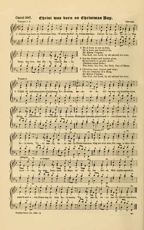 Carols Old and Carols New: for use at Christmas and other seasons of the Christian year page 296
