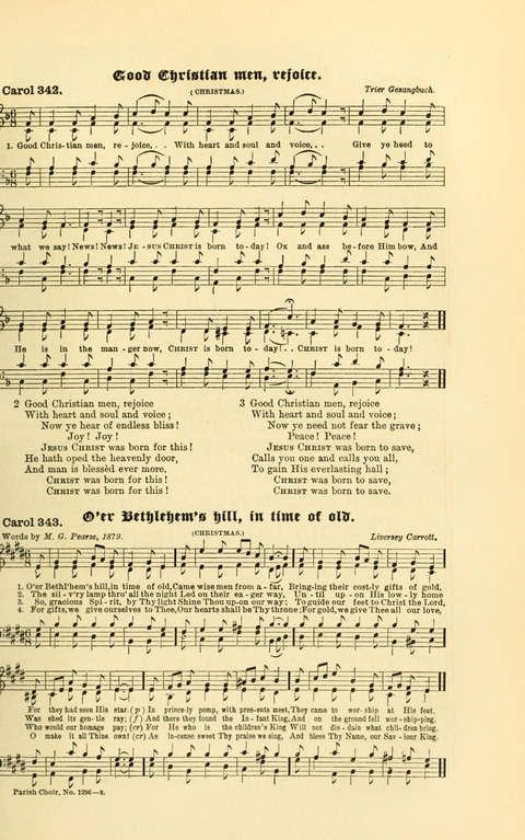 Carols Old and Carols New: for use at Christmas and other seasons of the Christian year page 299