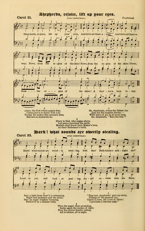 Carols Old and Carols New: for use at Christmas and other seasons of the Christian year page 32