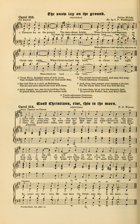 Carols Old and Carols New: for use at Christmas and other seasons of the Christian year page 412