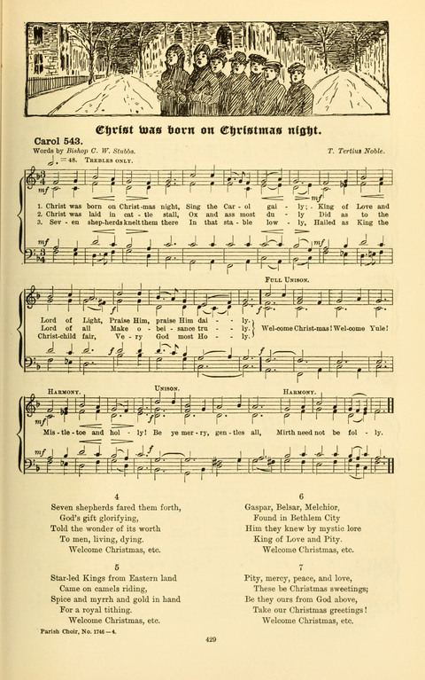 Carols Old and Carols New: for use at Christmas and other seasons of the Christian year page 435