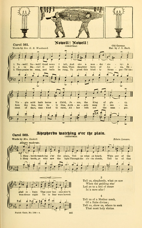 Carols Old and Carols New: for use at Christmas and other seasons of the Christian year page 451