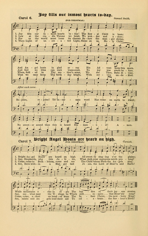 Carols Old and Carols New: for use at Christmas and other seasons of the Christian year page 6