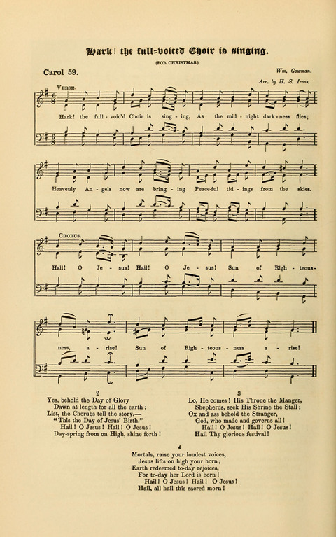 Carols Old and Carols New: for use at Christmas and other seasons of the Christian year page 60