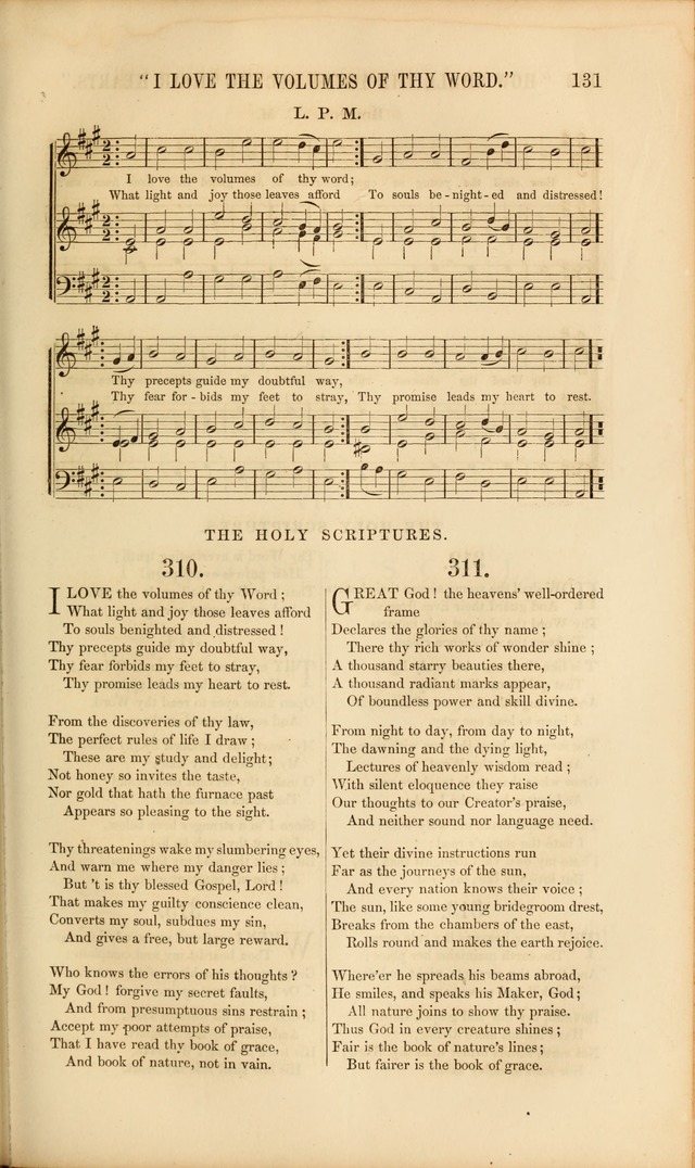 Church Pastorals, hymns and tunes for public and social worship page 131