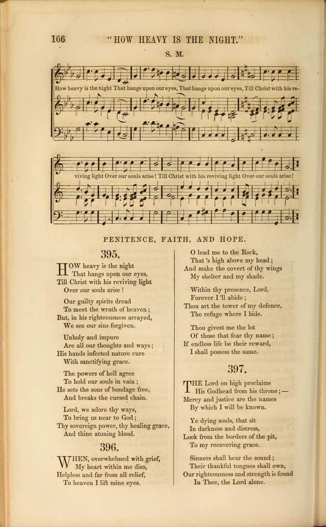 Church Pastorals, hymns and tunes for public and social worship page 166