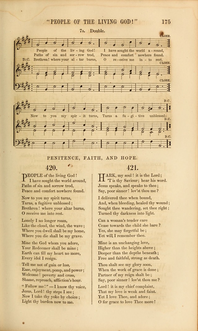 Church Pastorals, hymns and tunes for public and social worship page 175