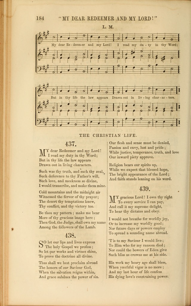 Church Pastorals, hymns and tunes for public and social worship page 184
