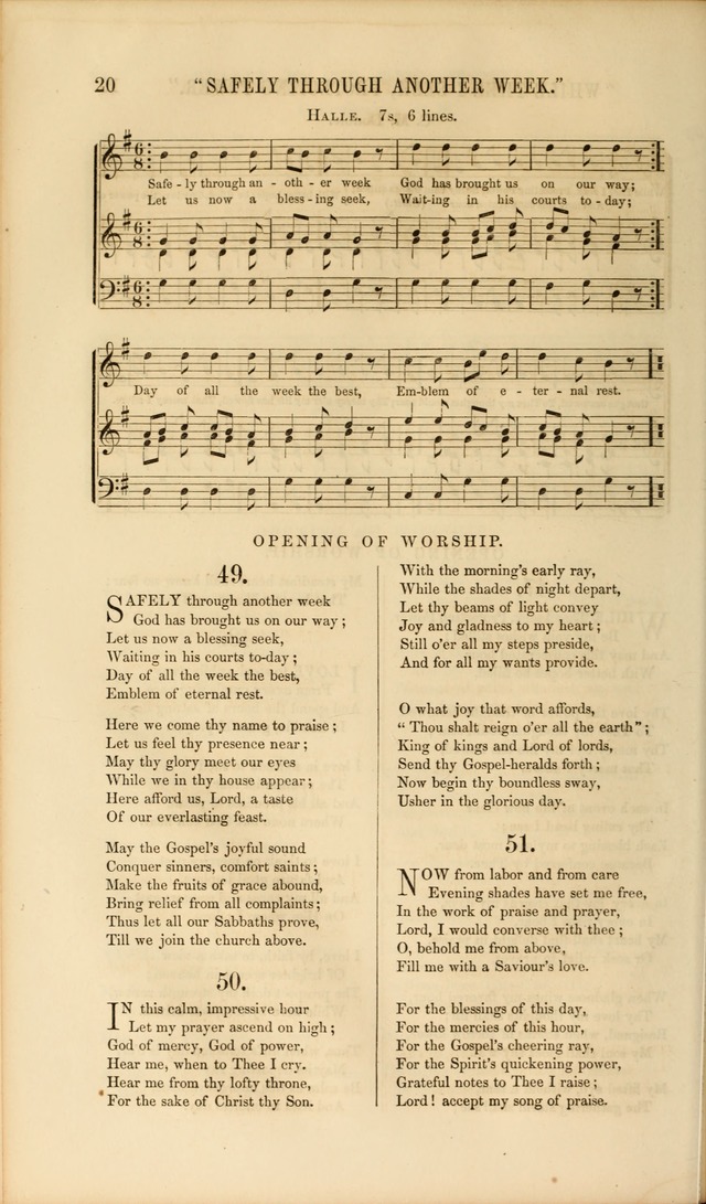 Church Pastorals, hymns and tunes for public and social worship page 20