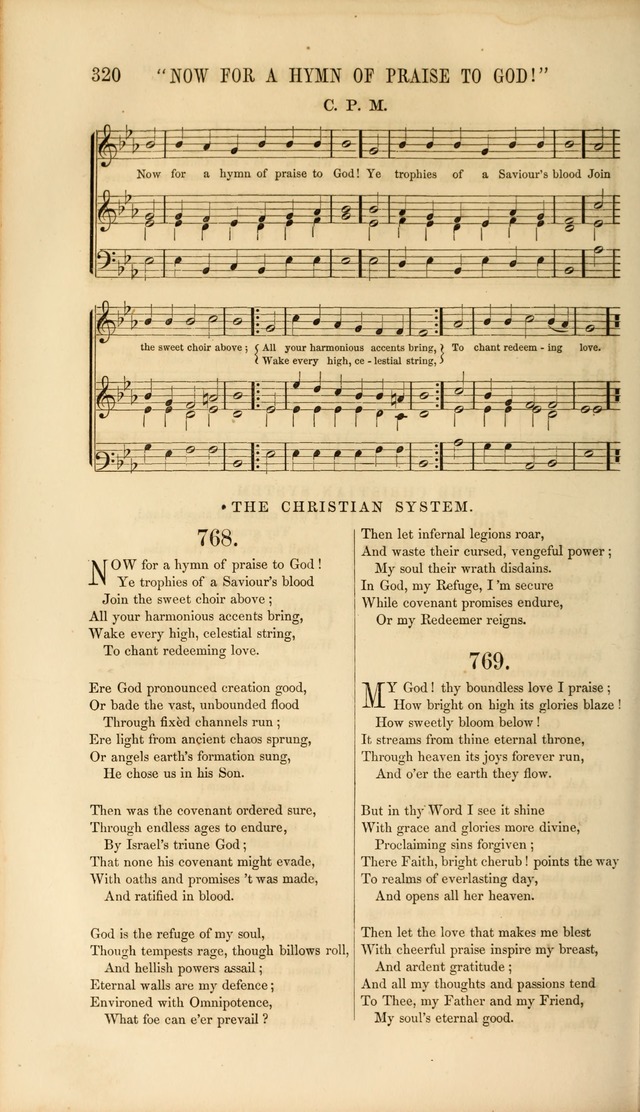 Church Pastorals, hymns and tunes for public and social worship page 320