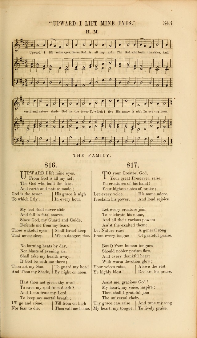 Church Pastorals, hymns and tunes for public and social worship page 343