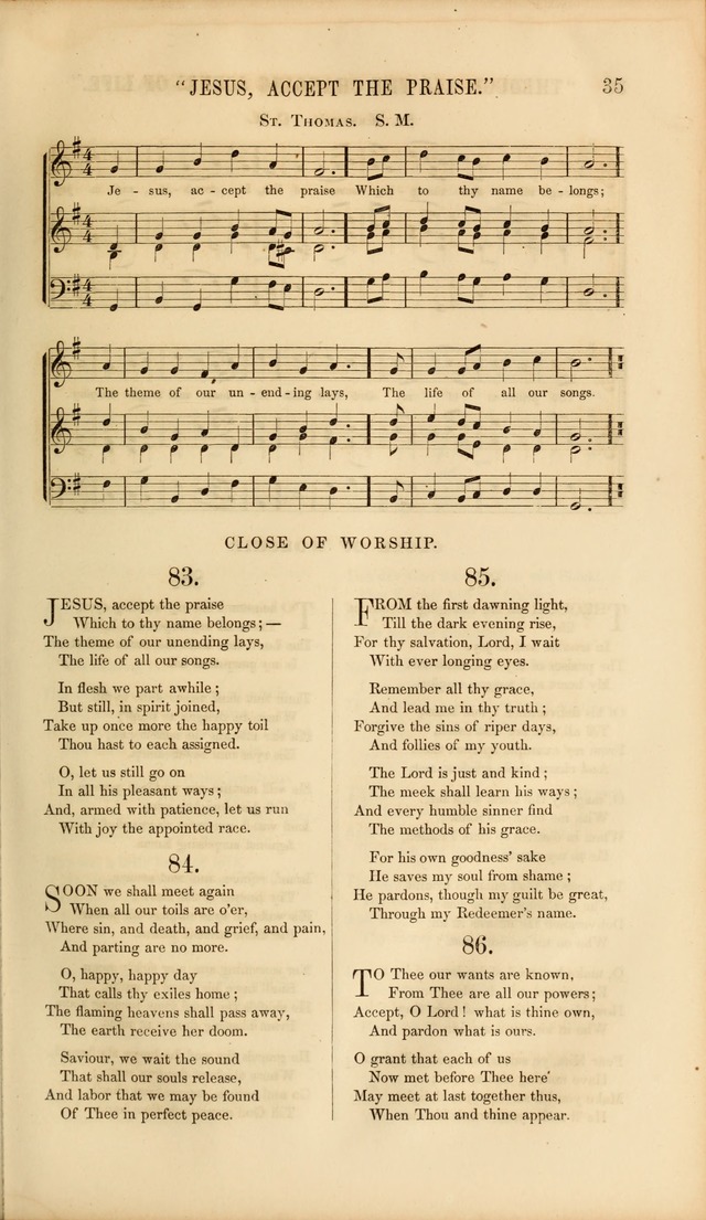 Church Pastorals, hymns and tunes for public and social worship page 35