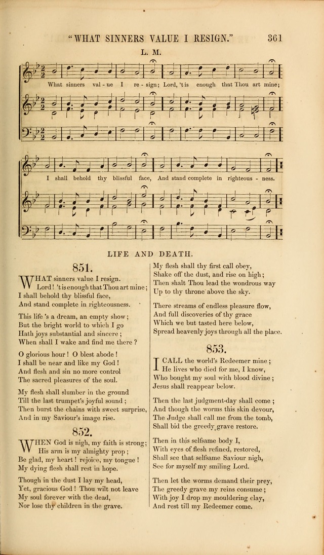 Church Pastorals, hymns and tunes for public and social worship page 361