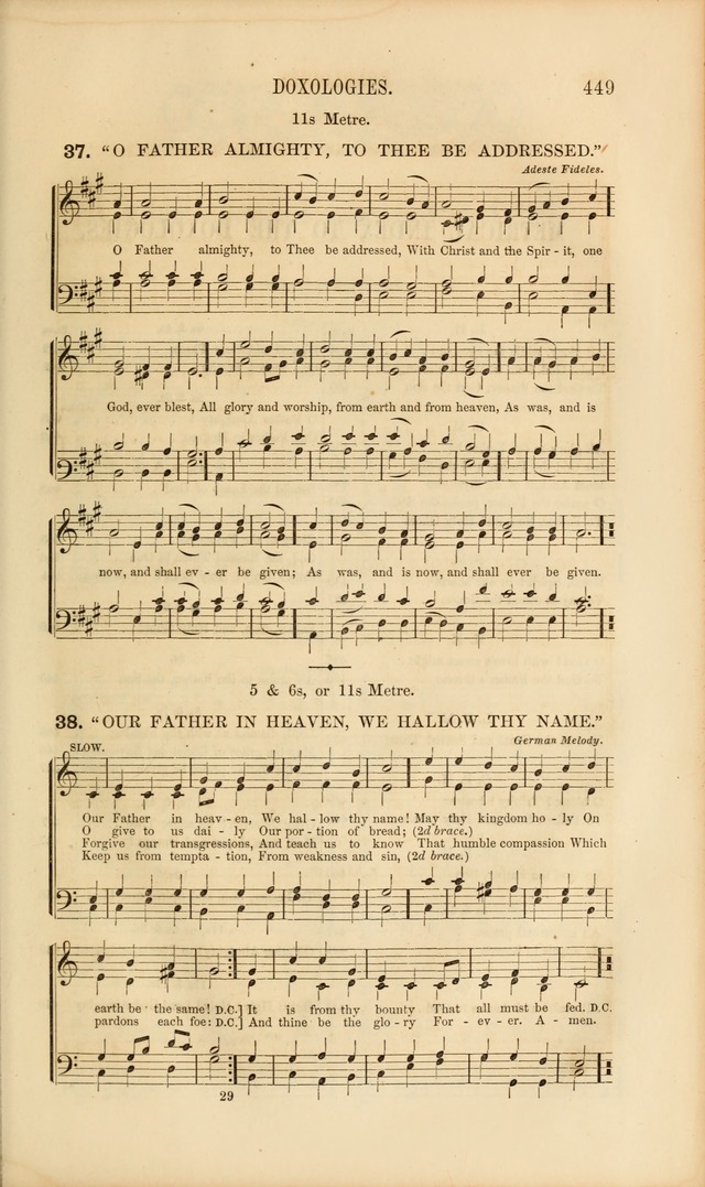 Church Pastorals, hymns and tunes for public and social worship page 449