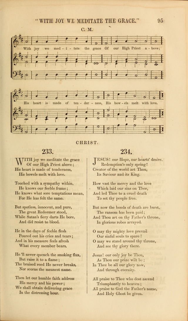Church Pastorals, hymns and tunes for public and social worship page 95