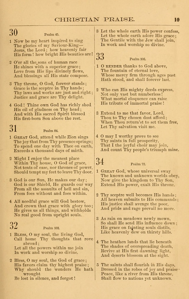 Christian Praise: hymns and tunes for the use of the Baptist churches page 16
