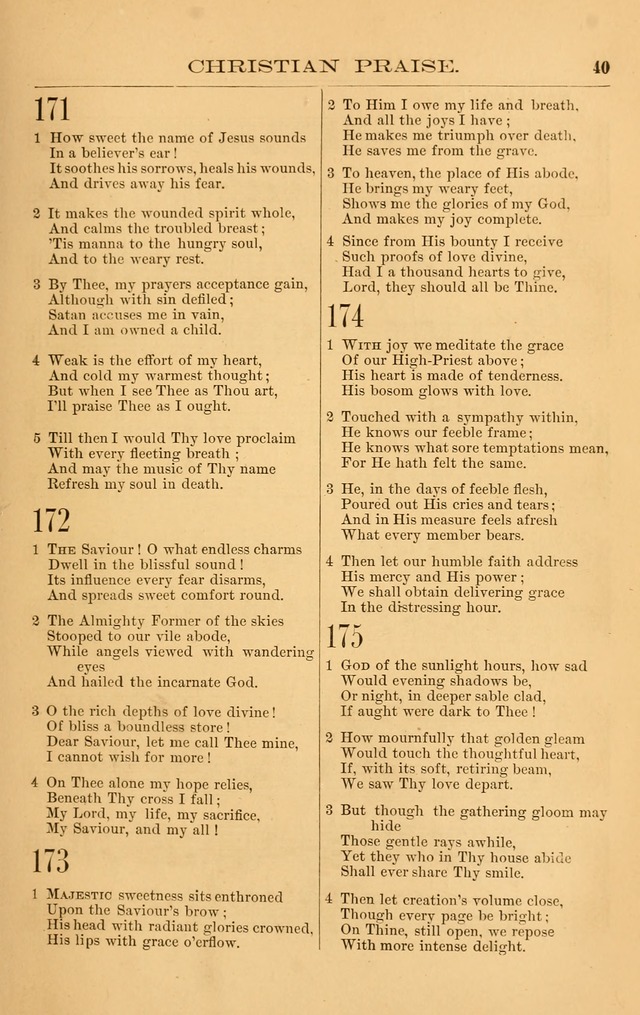 Christian Praise: hymns and tunes for the use of the Baptist churches page 76