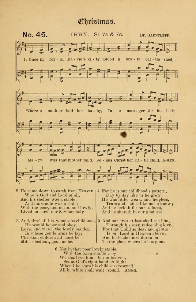 The Church Porch: a service book and hymnal for Sunday schools page 111