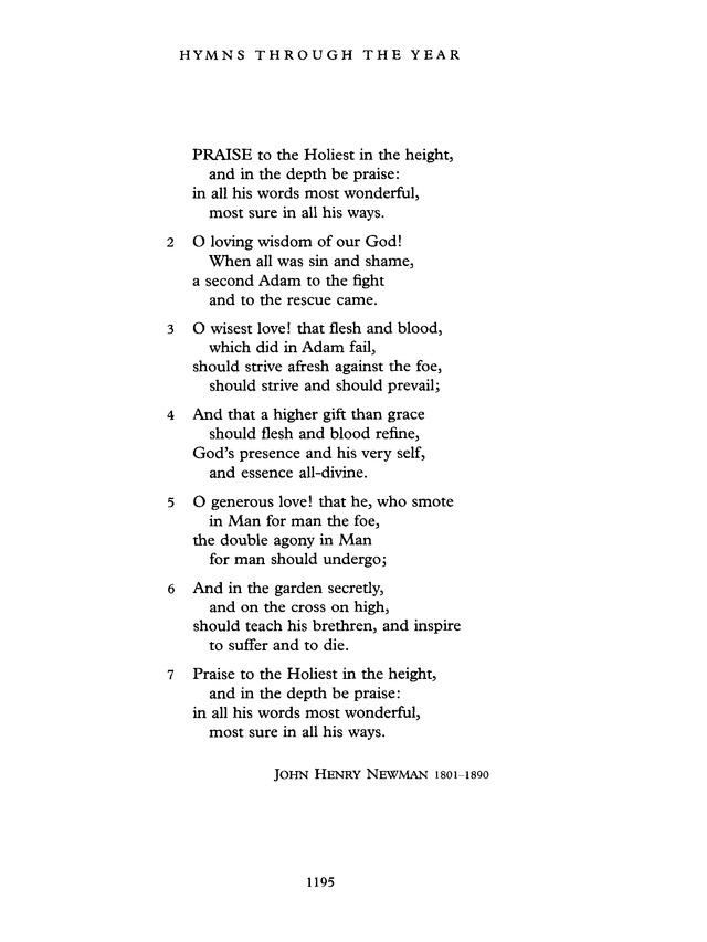 Common Praise: A new edition of Hymns Ancient and Modern page 1196