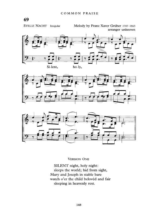 Common Praise: A new edition of Hymns Ancient and Modern page 148
