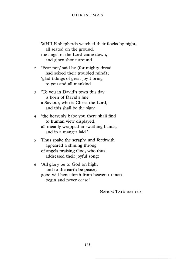 Common Praise: A new edition of Hymns Ancient and Modern page 163