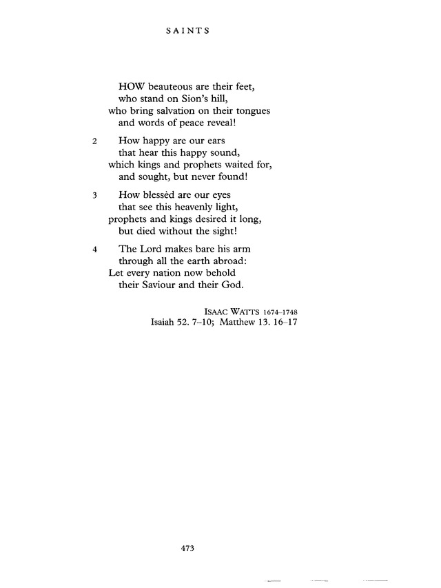 Common Praise: A new edition of Hymns Ancient and Modern page 474