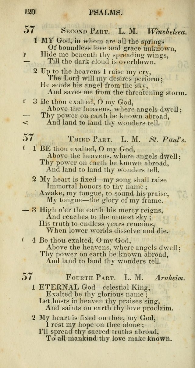 Church Psalmody: a Collection of Psalms and Hymns adapted to public worship page 123